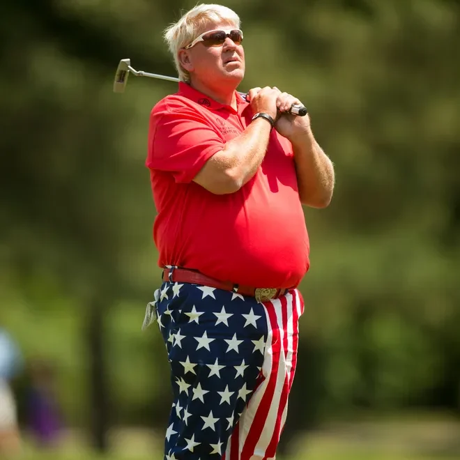 John Daly pga golf signed signing signature auto autograph